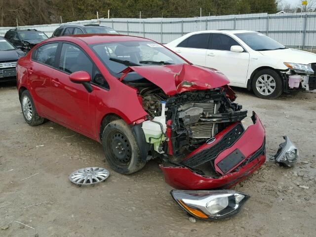 KNADM4A32C6068689 - 2012 KIA RIO LX Կարմիր լուսանկար 1