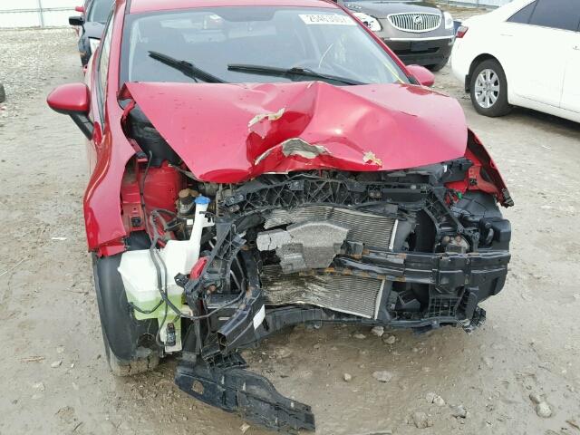 KNADM4A32C6068689 - 2012 KIA RIO LX RED photo 9