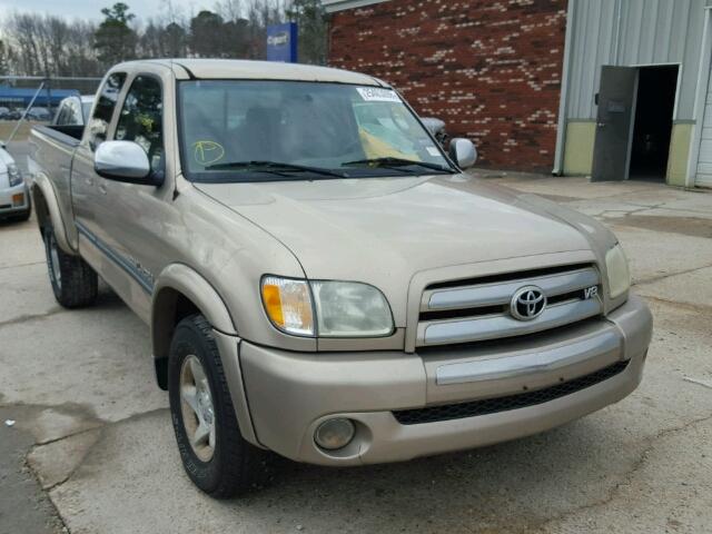 5TBBT44164S451908 - 2004 TOYOTA TUNDRA ACC TAN photo 1