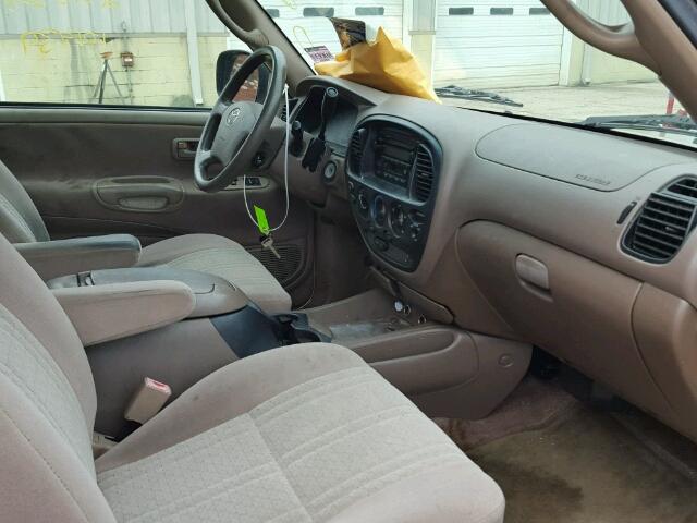 5TBBT44164S451908 - 2004 TOYOTA TUNDRA ACC TAN photo 5