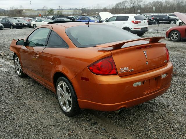 1G2AN18B077292658 - 2007 PONTIAC G5 GT ORANGE photo 3