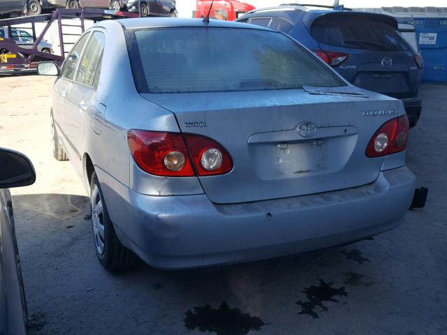 1NXBR32E56Z741234 - 2006 TOYOTA COROLLA CE SILVER photo 3