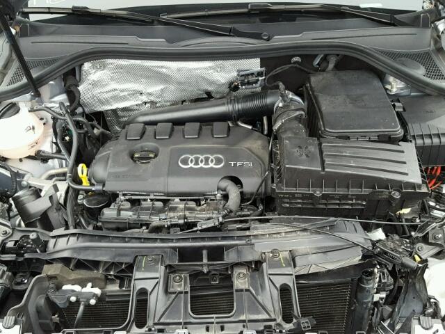 WA1HCCFSXHR004563 - 2017 AUDI Q3 PREMIUM SILVER photo 7