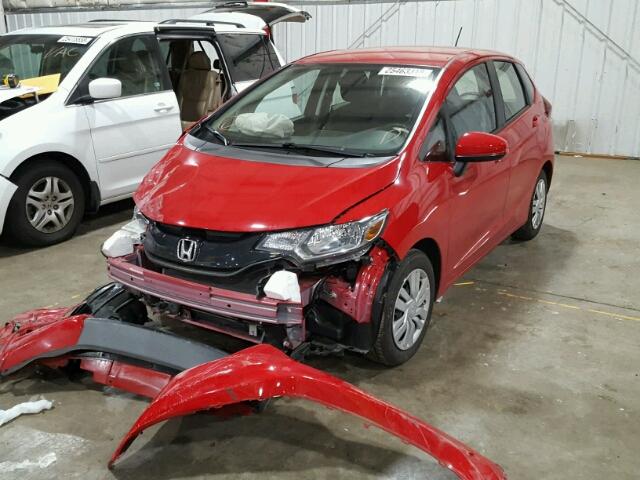 JHMGK5H51GX038732 - 2016 HONDA FIT LX RED photo 2