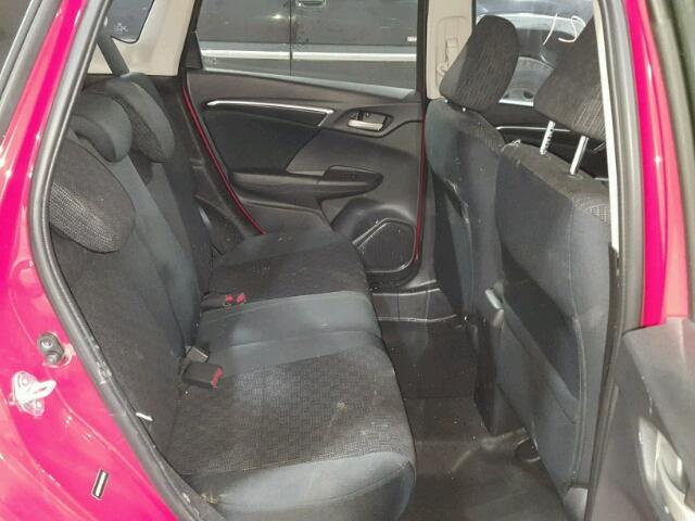 JHMGK5H51GX038732 - 2016 HONDA FIT LX Kırmızı fotoğraf 6
