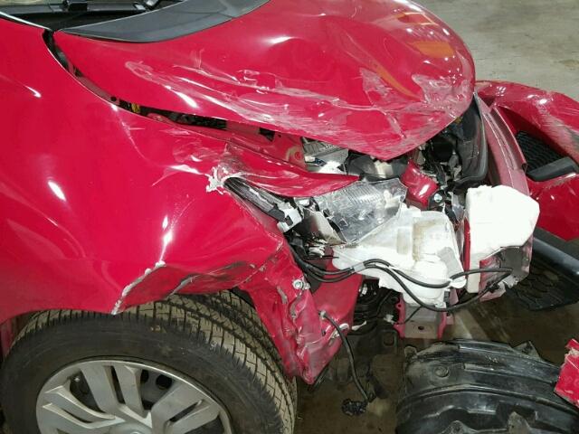 JHMGK5H51GX038732 - 2016 HONDA FIT LX Kırmızı fotoğraf 9