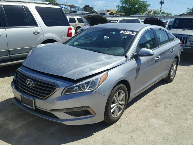 5NPE24AA4GH428343 - 2016 HYUNDAI SONATA ECO SILVER photo 2