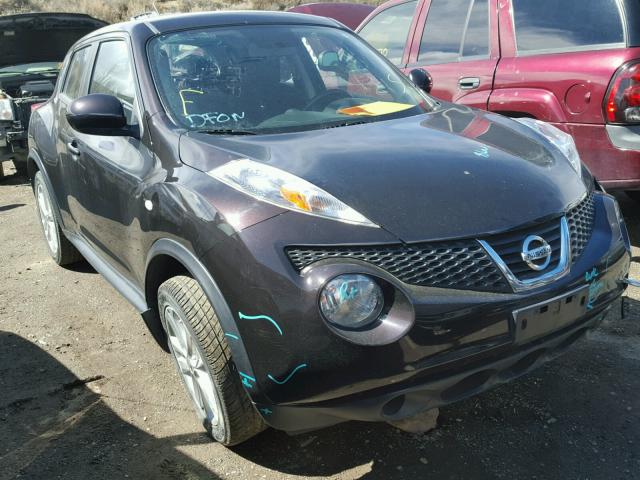 JN8AF5MV8ET482992 - 2014 NISSAN JUKE S BLACK photo 1