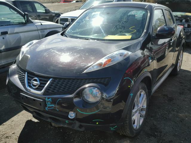 JN8AF5MV8ET482992 - 2014 NISSAN JUKE S BLACK photo 2