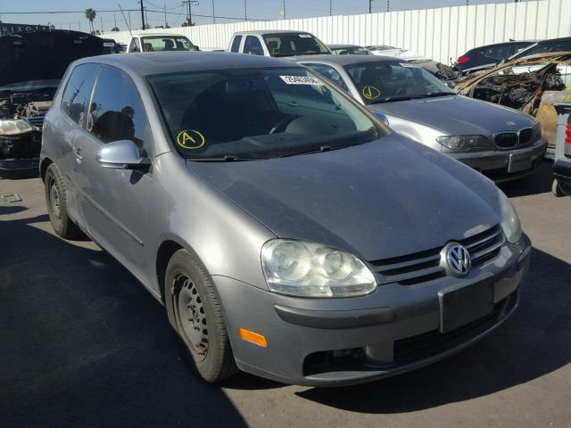 WVWBB71K49W049806 - 2009 VOLKSWAGEN RABBIT GRAY photo 1