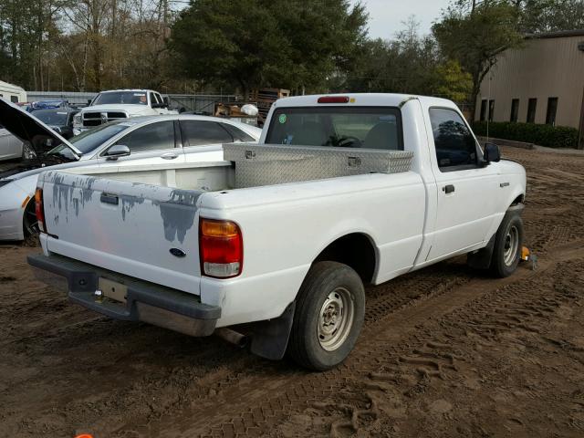 1FTYR10C2WUB17234 - 1998 FORD RANGER WHITE photo 4