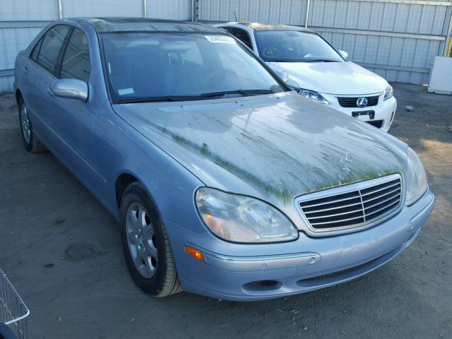 WDBNG70J7YA130171 - 2000 MERCEDES-BENZ S 430 BLUE photo 1