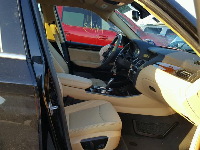 5UXWZ7C35H0V88924 - 2017 BMW X3 SDRIVE2 BLACK photo 5