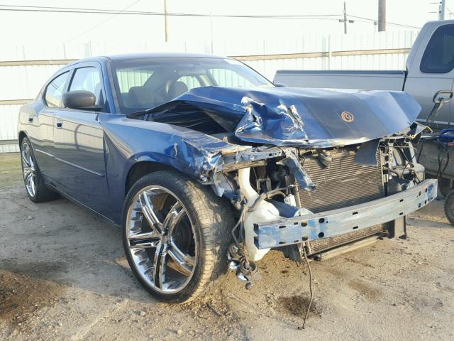 2B3KA43DX9H524732 - 2009 DODGE CHARGER BLUE photo 1