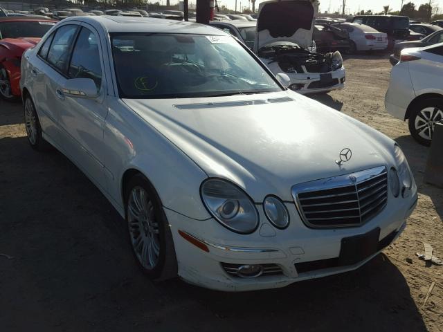 WDBUF56X28B252252 - 2008 MERCEDES-BENZ E 350 WHITE photo 1