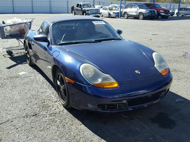 WP0CA29881U624220 - 2002 PORSCHE BOXSTER BLUE photo 1