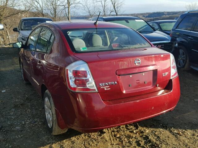 3N1AB61E07L705523 - 2007 NISSAN SENTRA 2.0 RED photo 3