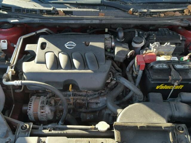 3N1AB61E07L705523 - 2007 NISSAN SENTRA 2.0 RED photo 7