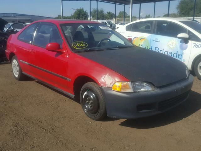 2HGEJ1228SH551834 - 1995 HONDA CIVIC EX RED photo 1