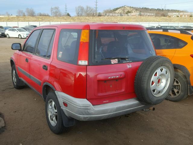 JHLRD17411S003122 - 2001 HONDA CR-V LX RED photo 3