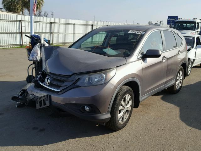 5J6RM3H59CL038403 - 2012 HONDA CR-V EX GRAY photo 2