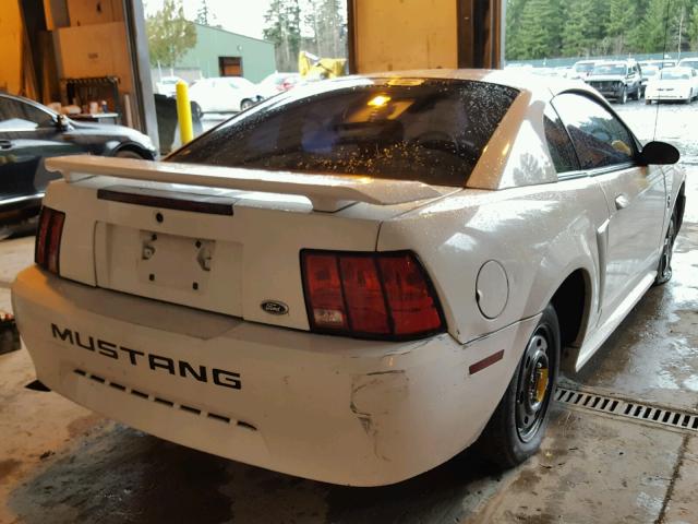 1FAFP40452F118003 - 2002 FORD MUSTANG WHITE photo 4