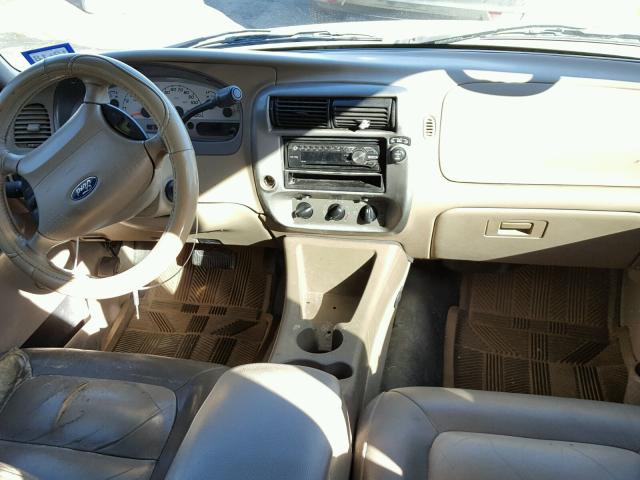 1FMZU67K25UB14017 - 2005 FORD EXPLORER S BEIGE photo 9