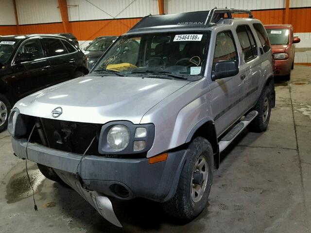 5N1ED28Y44C624254 - 2004 NISSAN XTERRA XE SILVER photo 2