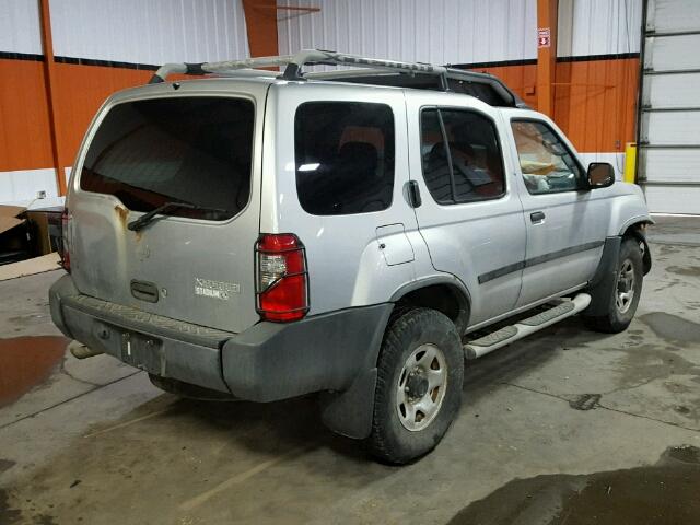 5N1ED28Y44C624254 - 2004 NISSAN XTERRA XE SILVER photo 4