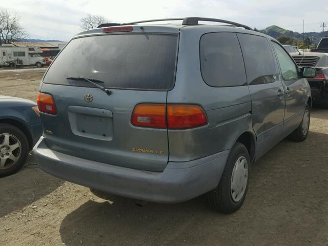 4T3ZF13CXXU148471 - 1999 TOYOTA SIENNA LE BLUE photo 4