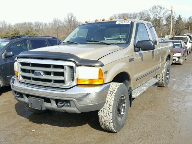 1FTNX21L0YEC59348 - 2000 FORD F250 SUPER TAN photo 2