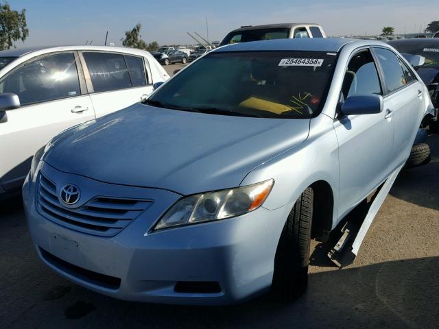 4T1BE46K27U629154 - 2007 TOYOTA CAMRY NEW BLUE photo 2