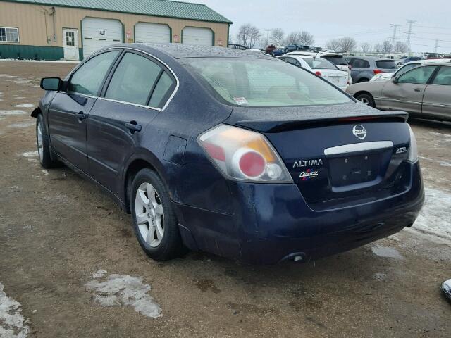 1N4AL21E88N456687 - 2008 NISSAN ALTIMA 2.5 BLUE photo 3