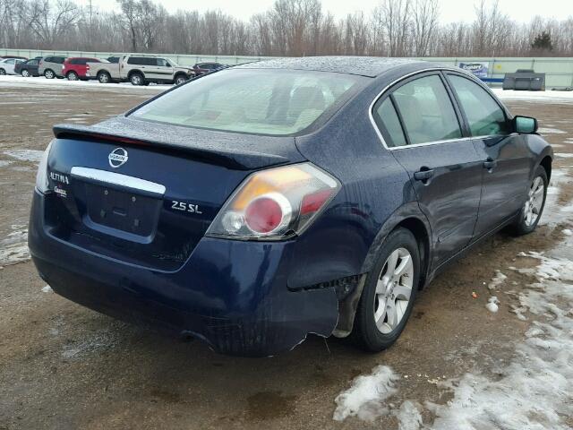 1N4AL21E88N456687 - 2008 NISSAN ALTIMA 2.5 BLUE photo 4