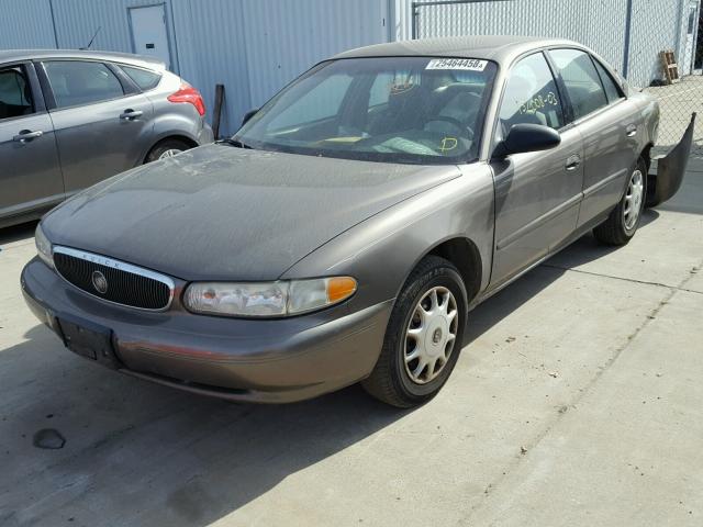 2G4WS52J531257442 - 2003 BUICK CENTURY CU TAN photo 2