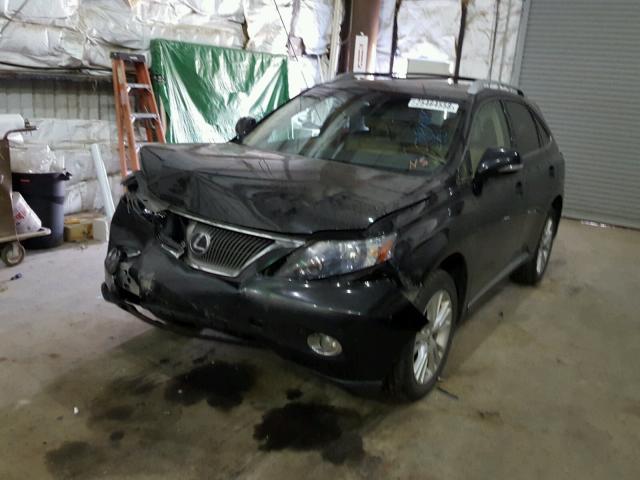 JTJBC1BA9A2028300 - 2010 LEXUS RX 450 BLACK photo 2