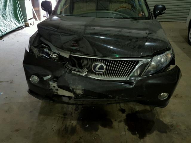 JTJBC1BA9A2028300 - 2010 LEXUS RX 450 BLACK photo 7