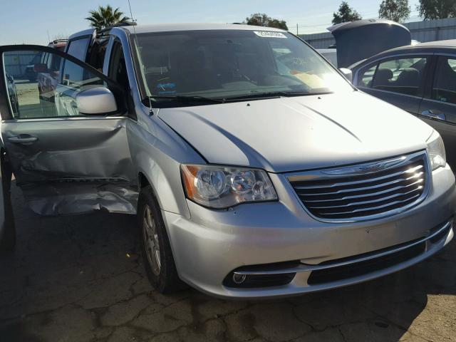 2C4RC1BG2CR304987 - 2012 CHRYSLER TOWN & COU SILVER photo 1