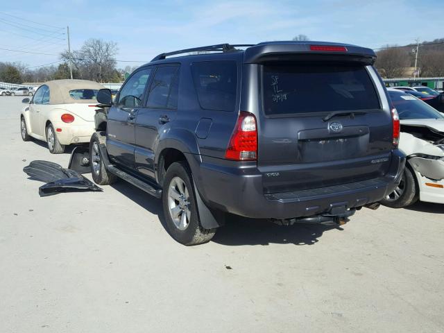 JTEBT17R868033165 - 2006 TOYOTA 4RUNNER LI GRAY photo 3