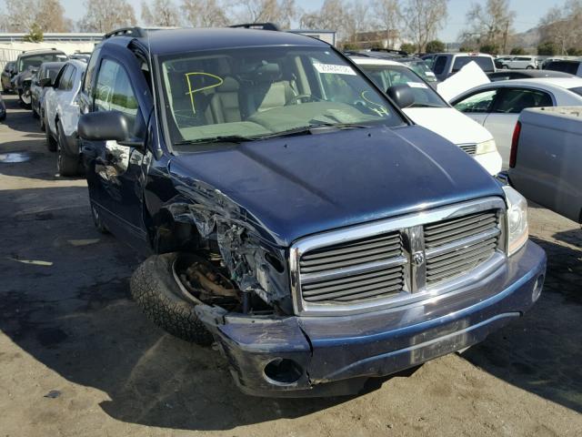 1D8HD48D24F137192 - 2004 DODGE DURANGO SL BLUE photo 1