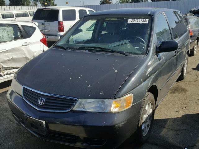 5FNRL18513B061187 - 2003 HONDA ODYSSEY LX CHARCOAL photo 2