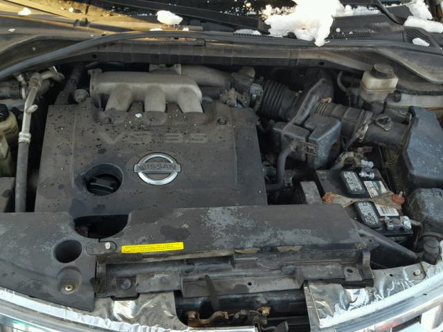 JN8AZ08W93W224814 - 2003 NISSAN MURANO SL SILVER photo 7