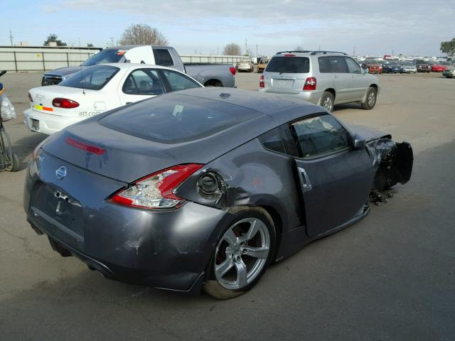 JN1AZ4EHXBM552359 - 2011 NISSAN 370Z BASE GRAY photo 4