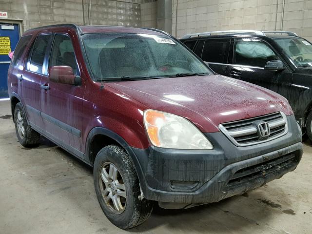 JHLRD788X3C039733 - 2003 HONDA CR-V EX MAROON photo 1