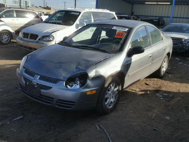 1B3ES56C85D195491 - 2005 DODGE NEON SXT GRAY photo 2