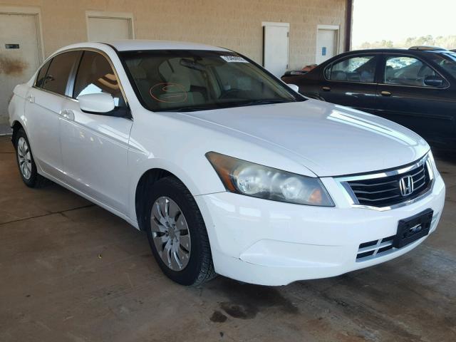 1HGCP26329A084479 - 2009 HONDA ACCORD LX WHITE photo 1