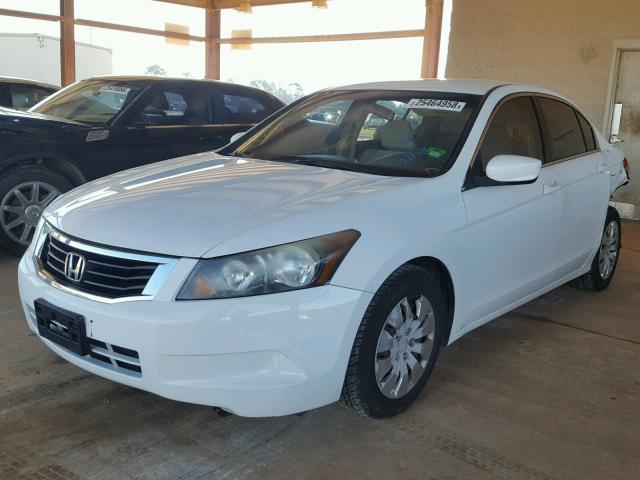 1HGCP26329A084479 - 2009 HONDA ACCORD LX WHITE photo 2