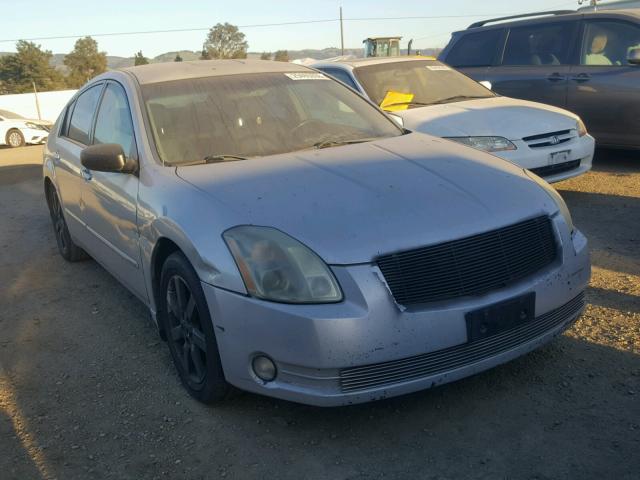 1N4BA41EX4C804078 - 2004 NISSAN MAXIMA SE SILVER photo 1