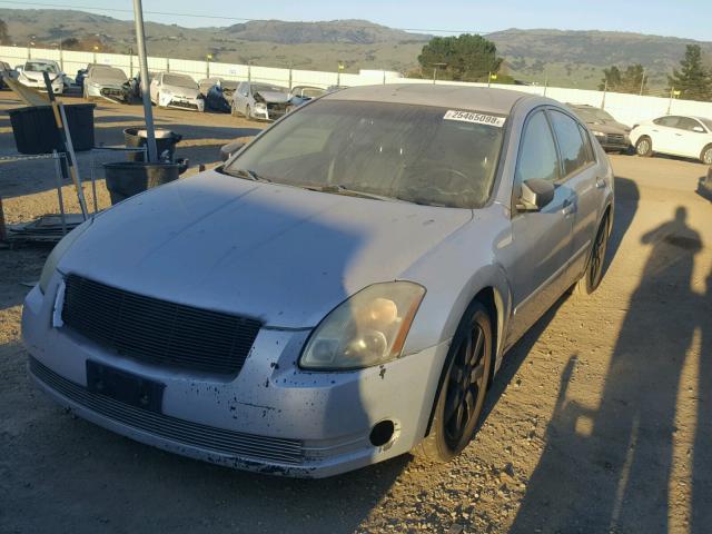 1N4BA41EX4C804078 - 2004 NISSAN MAXIMA SE SILVER photo 2