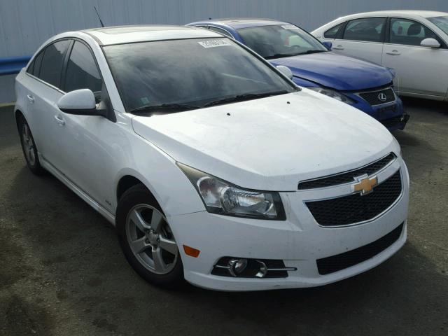 1G1PC5SB2D7287039 - 2013 CHEVROLET CRUZE LT WHITE photo 1